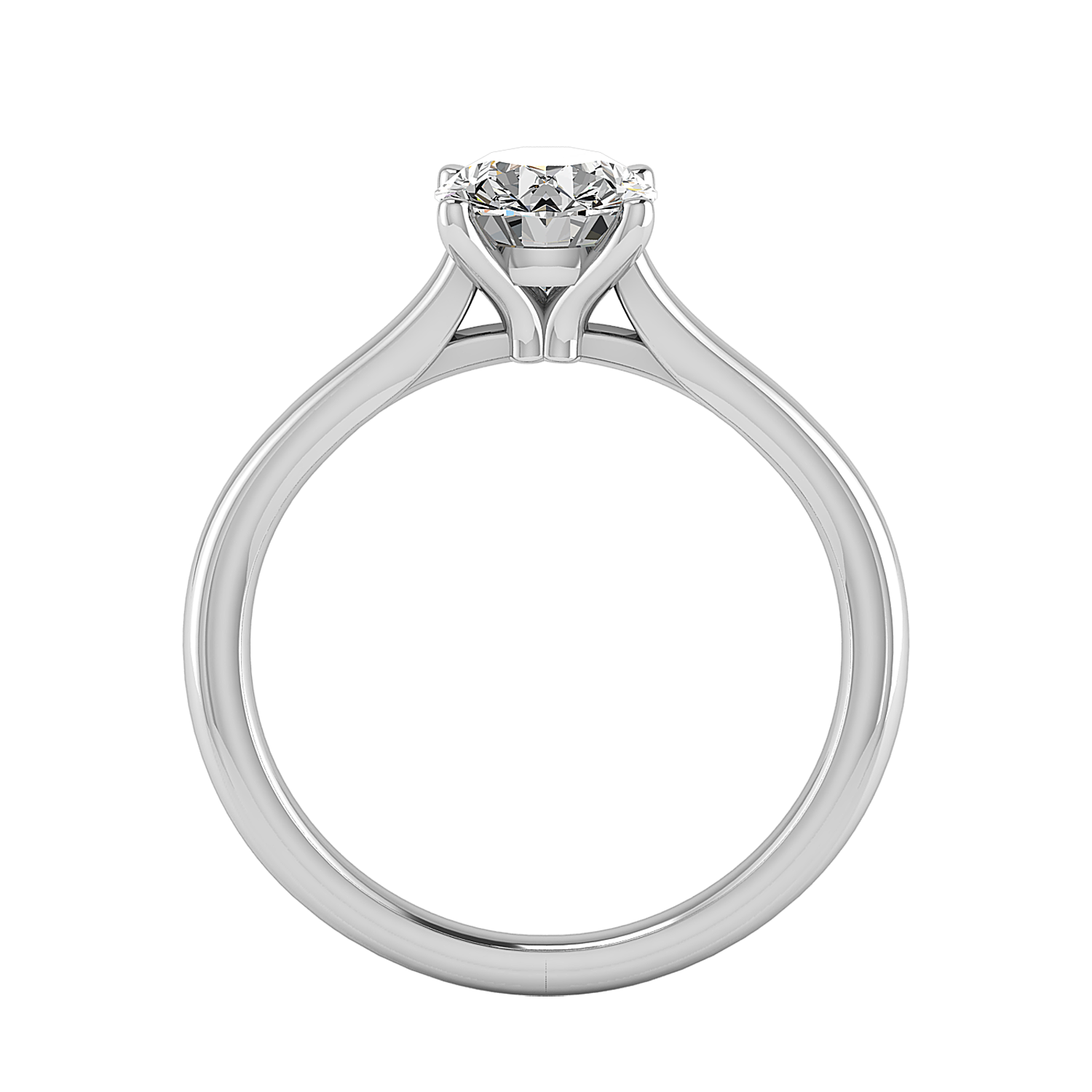 Adalynn Cathedral Solitaire Engagement Ring